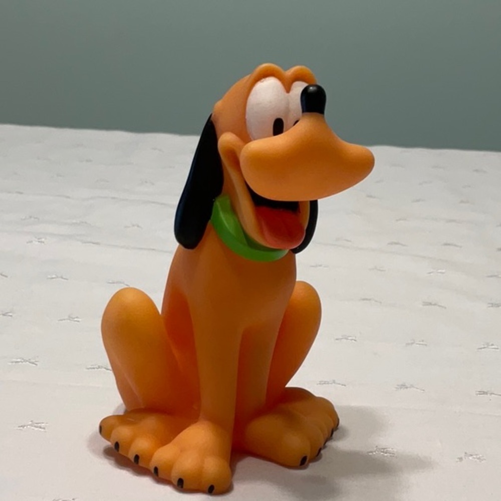 Disney Pluto Rubber/Plastic Bath Toy​